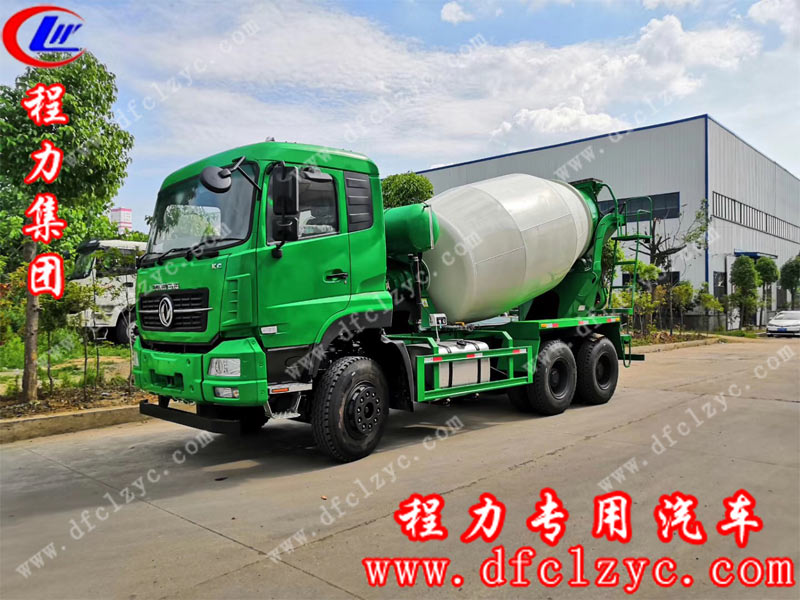 程力集團(tuán)東風(fēng)混凝土攪拌運(yùn)輸車，滿滿重金屬的質(zhì)感
